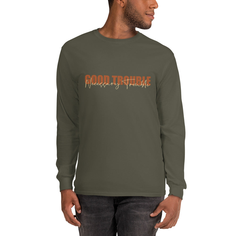 Men's Long Sleeve Shirt | Gildan 2400