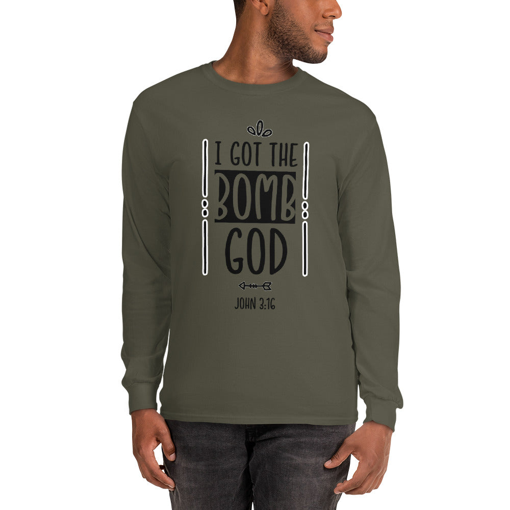 Men's Long Sleeve Shirt | Gildan 2400