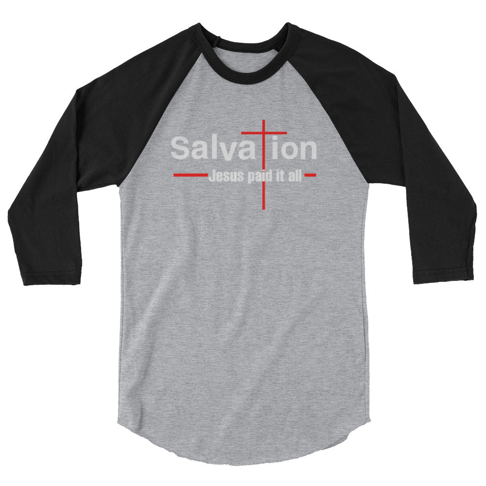 Unisex 3/4 Sleeve Raglan Shirt | Tultex 245
