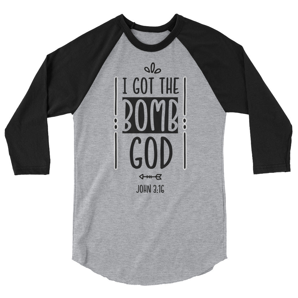 Unisex 3/4 Sleeve Raglan Shirt | Tultex 245