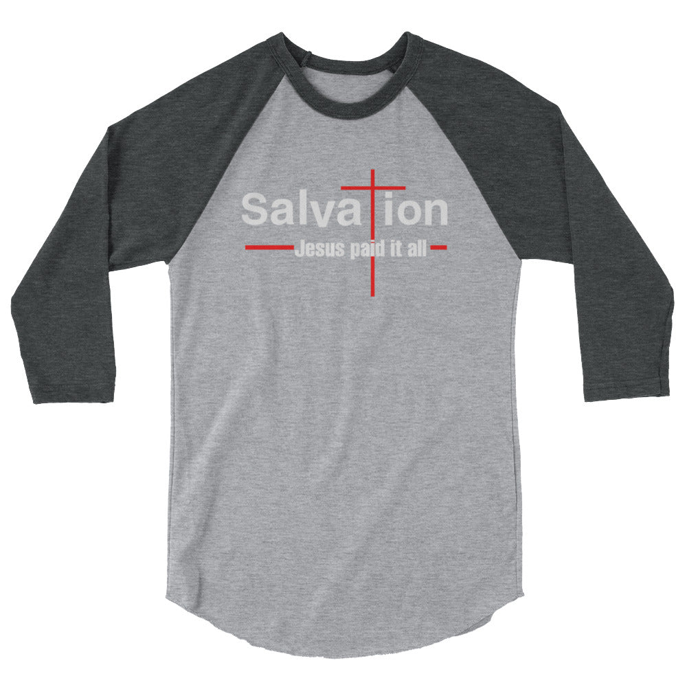 Unisex 3/4 Sleeve Raglan Shirt | Tultex 245