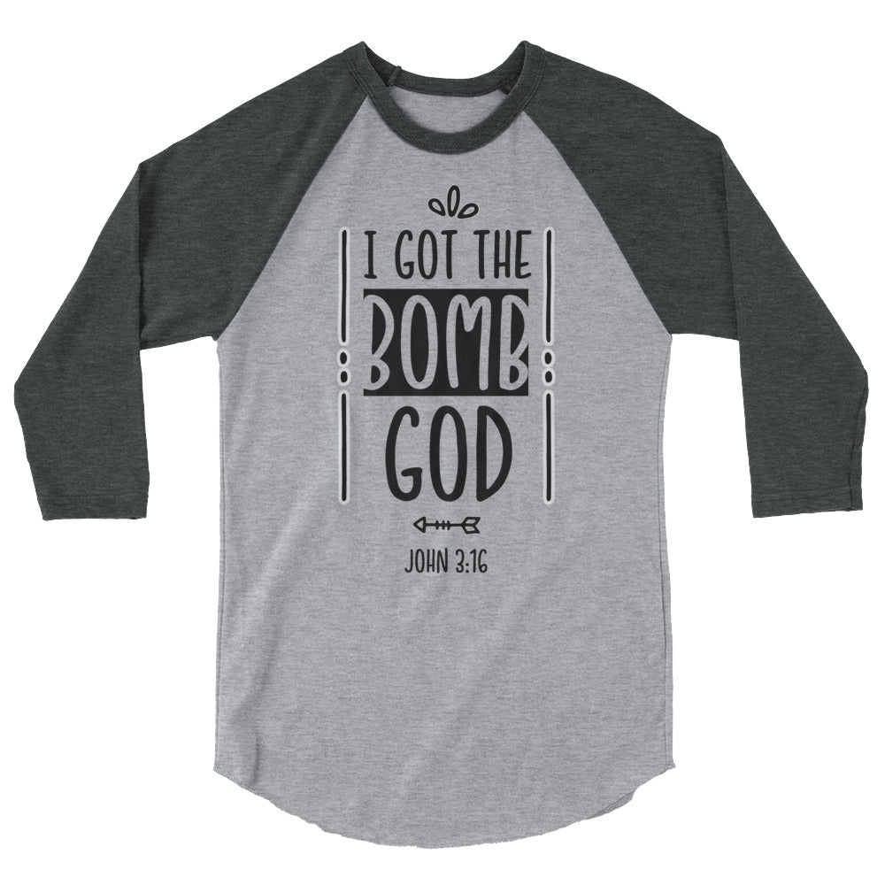 Unisex 3/4 Sleeve Raglan Shirt | Tultex 245