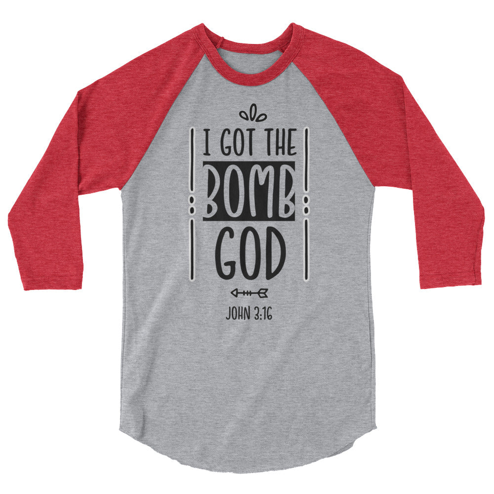 Unisex 3/4 Sleeve Raglan Shirt | Tultex 245