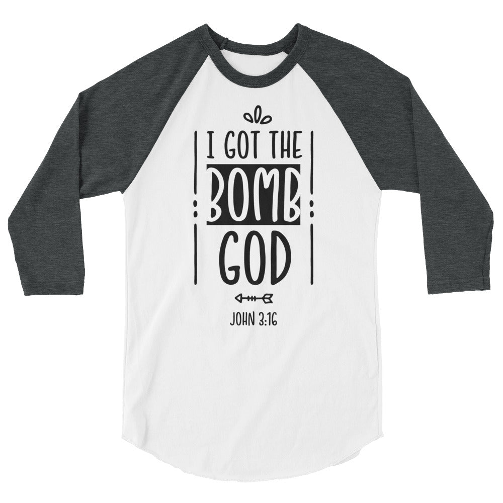 Unisex 3/4 Sleeve Raglan Shirt | Tultex 245