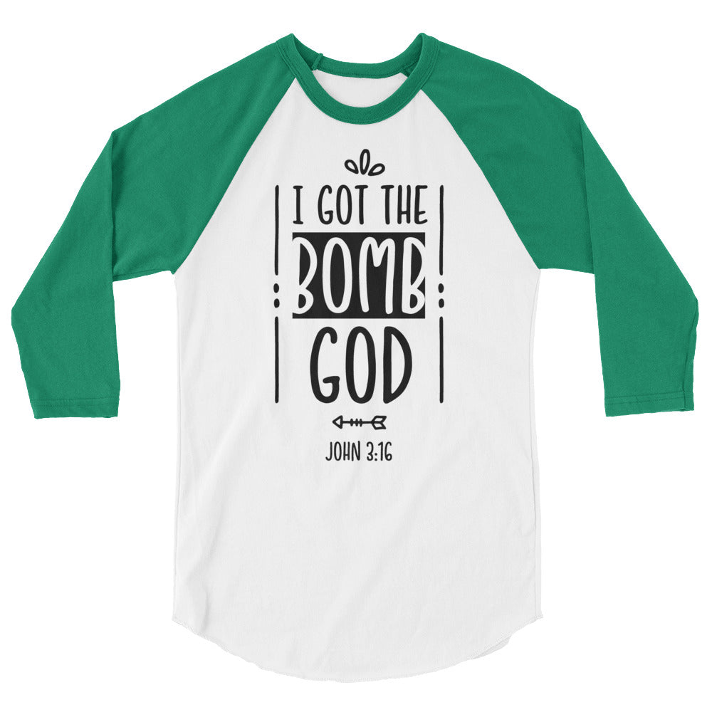 Unisex 3/4 Sleeve Raglan Shirt | Tultex 245