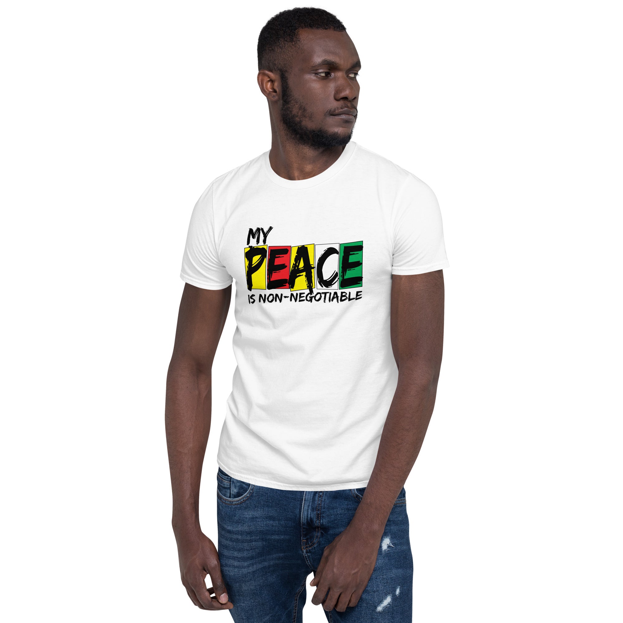 My Peace is Non Negotiable Short-Sleeve Unisex T-Shirt