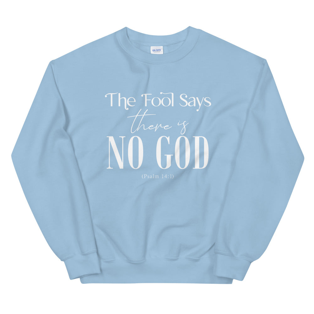 God all by himself Unisex Sweatshirt