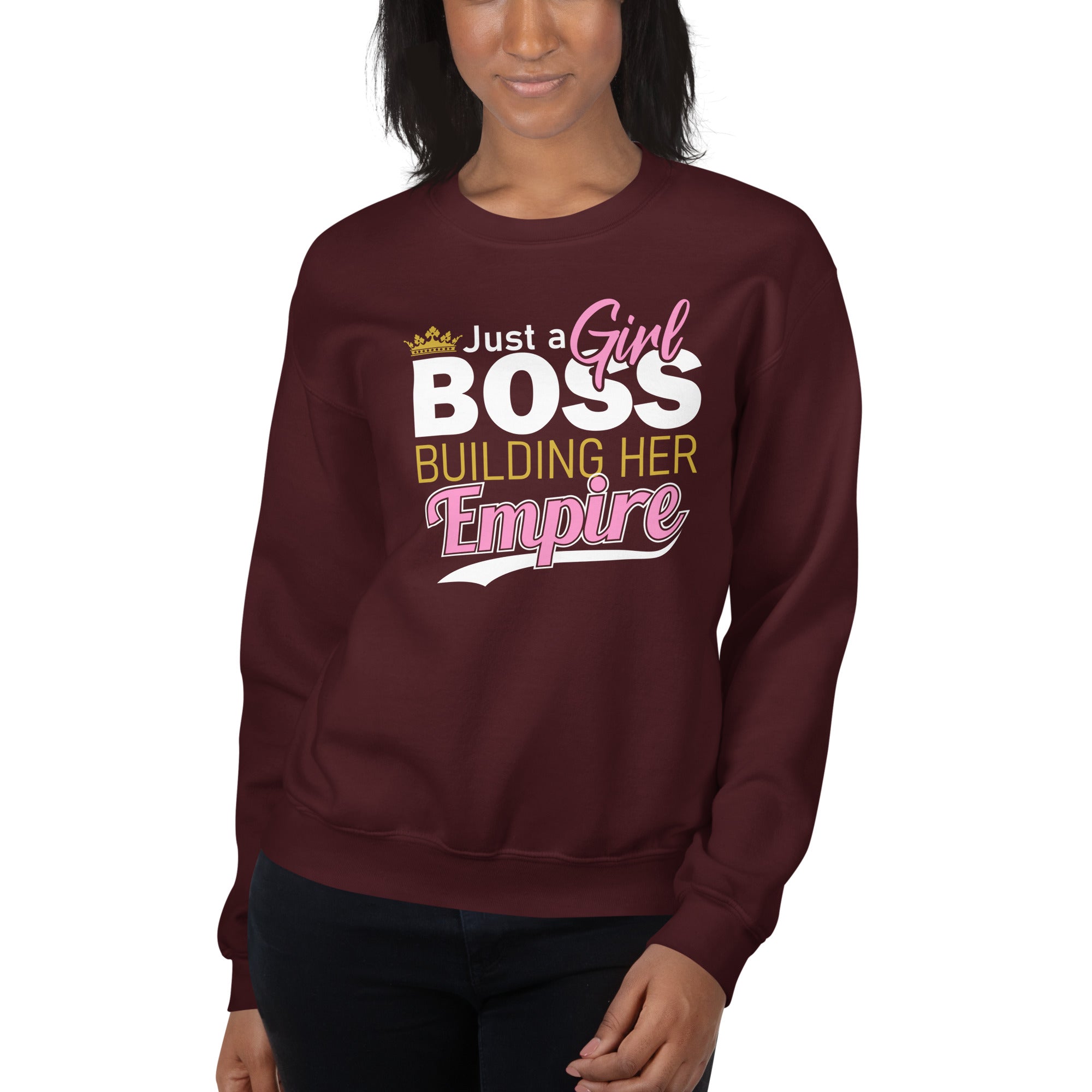 Girl Boss Building Empire Sweatshirt
