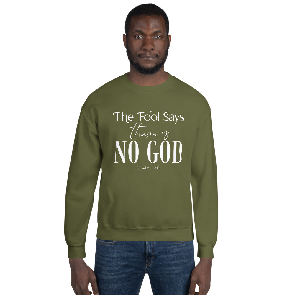 God all by himself Unisex Sweatshirt