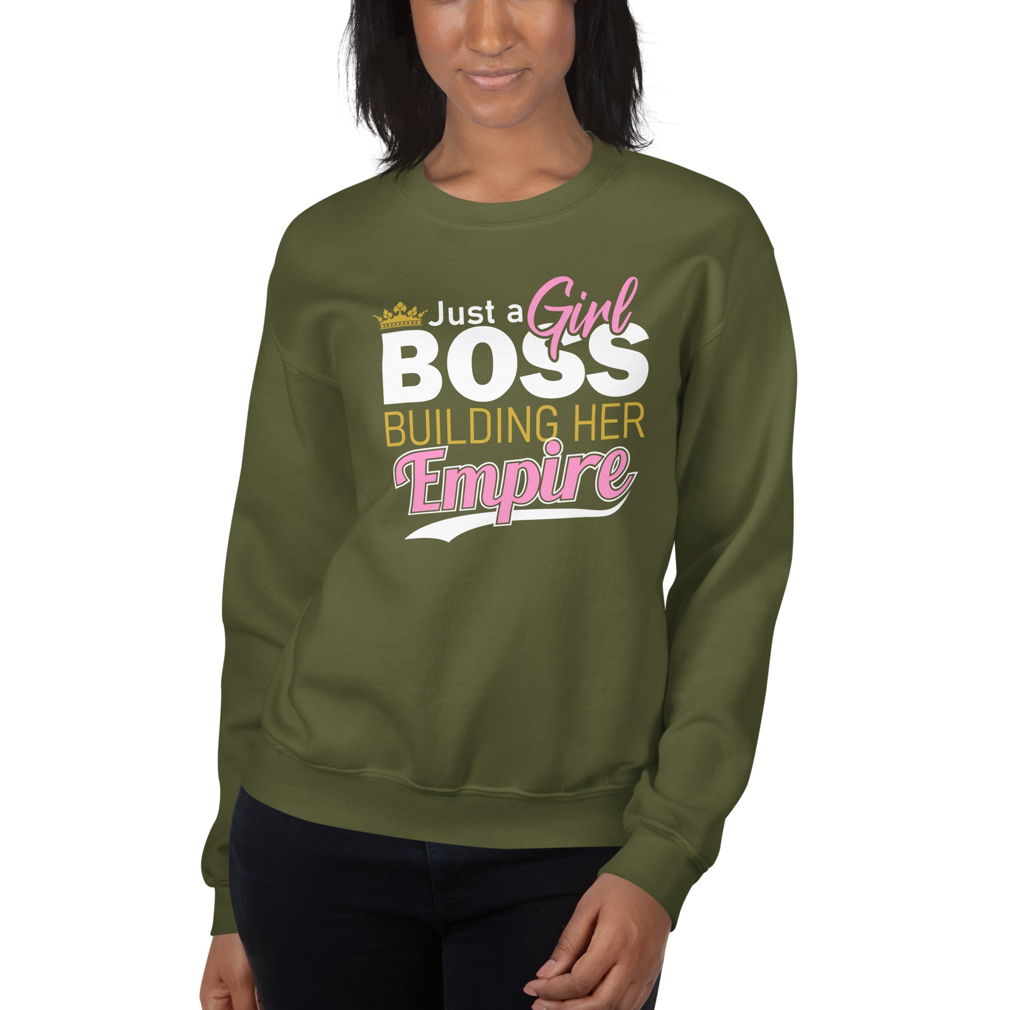 Girl Boss Building Empire Sweatshirt