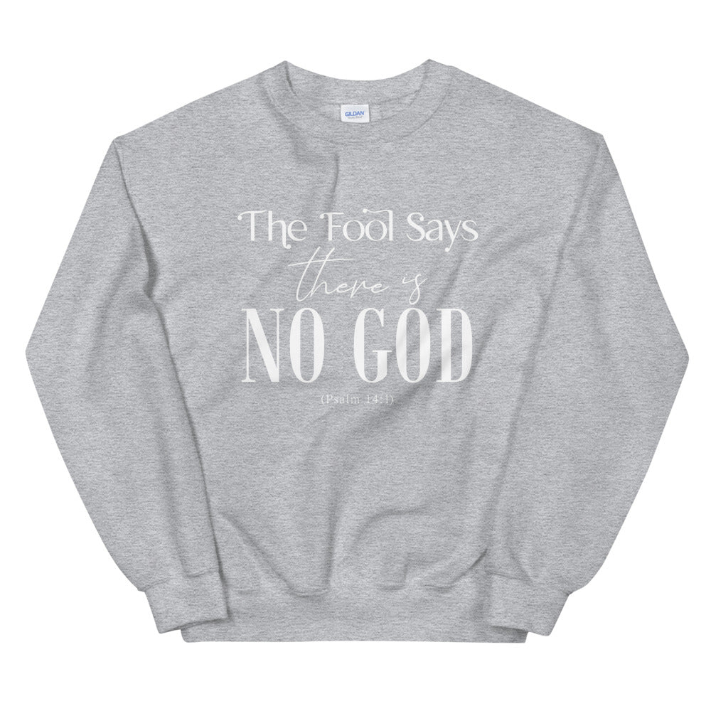 God all by himself Unisex Sweatshirt