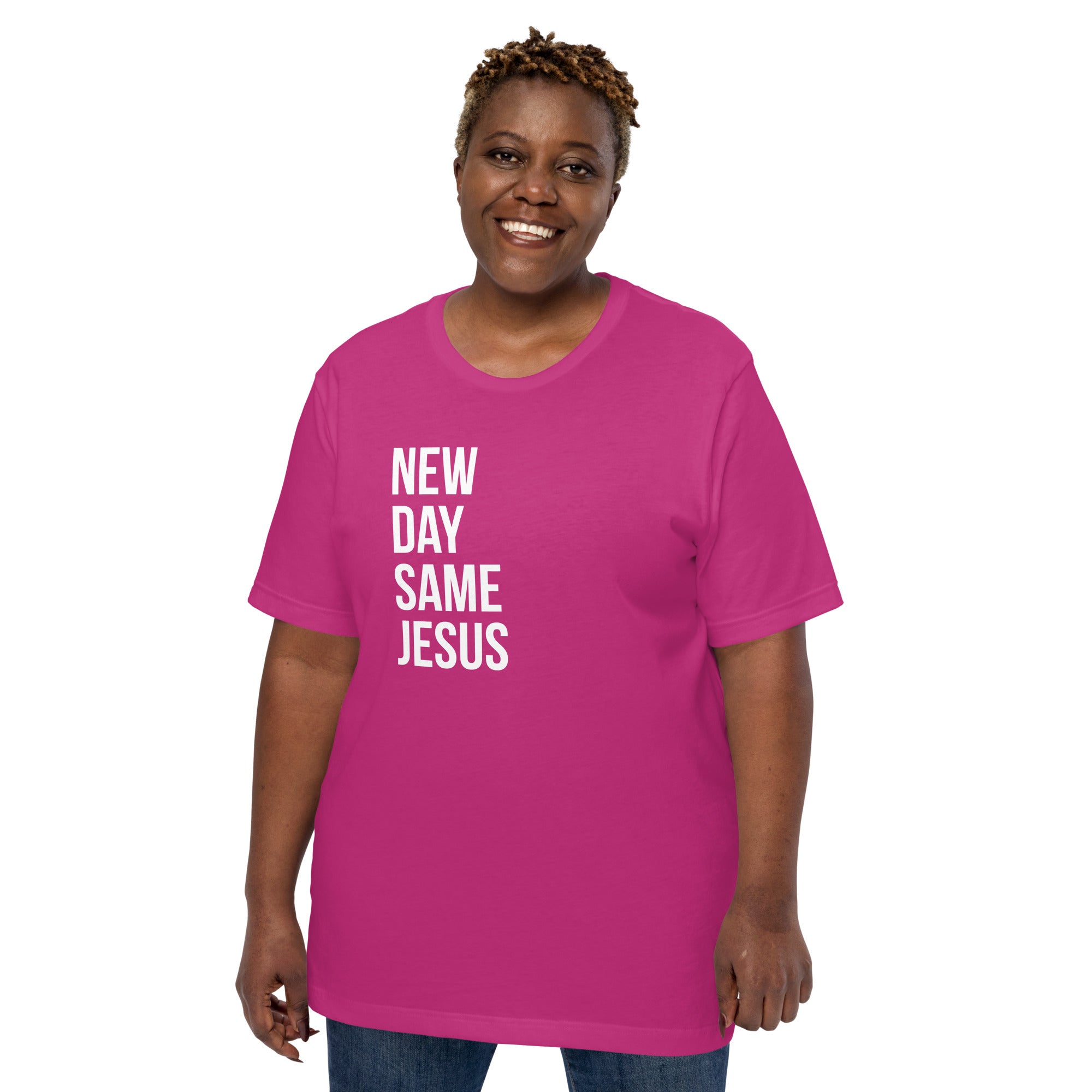 New Day Same Jesus Bella & Canvas Unisex t-shirt