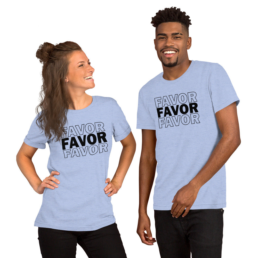 Favor to the Third Power Unisex t-shirt