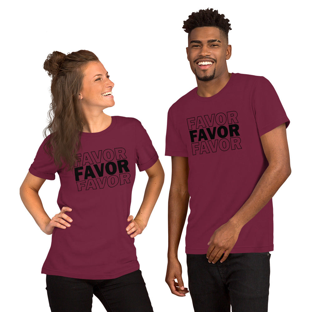 Favor to the Third Power Unisex t-shirt