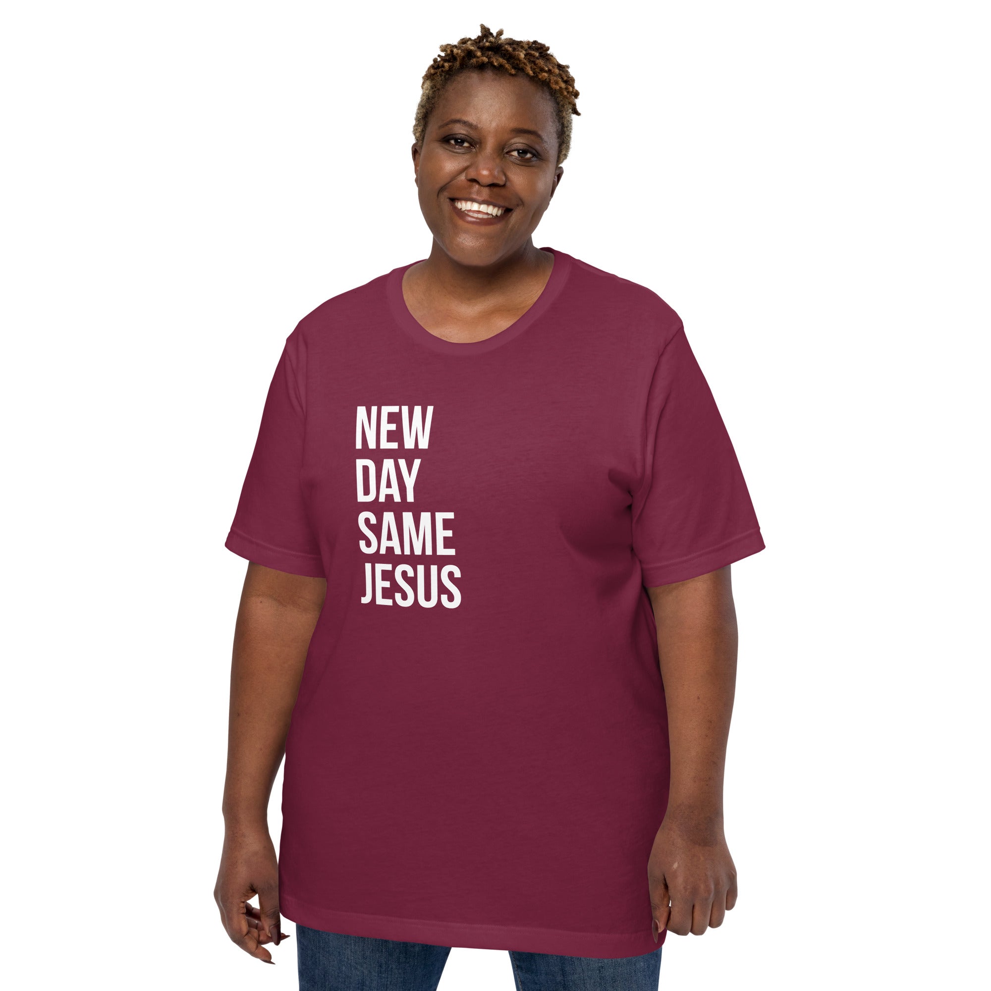 New Day Same Jesus Bella & Canvas Unisex t-shirt