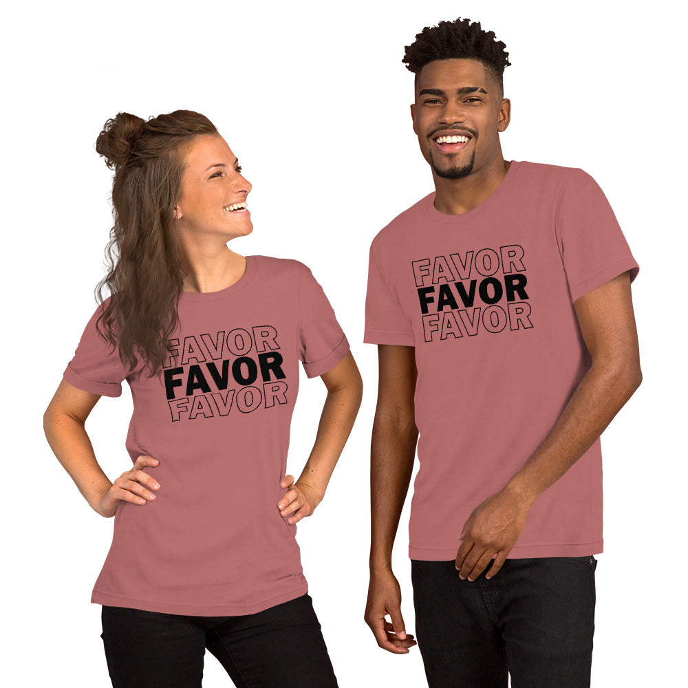 Favor to the Third Power Unisex t-shirt
