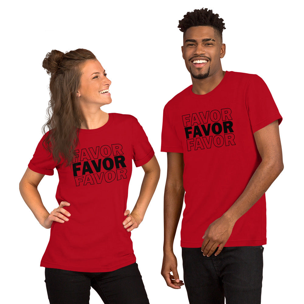 Favor to the Third Power Unisex t-shirt