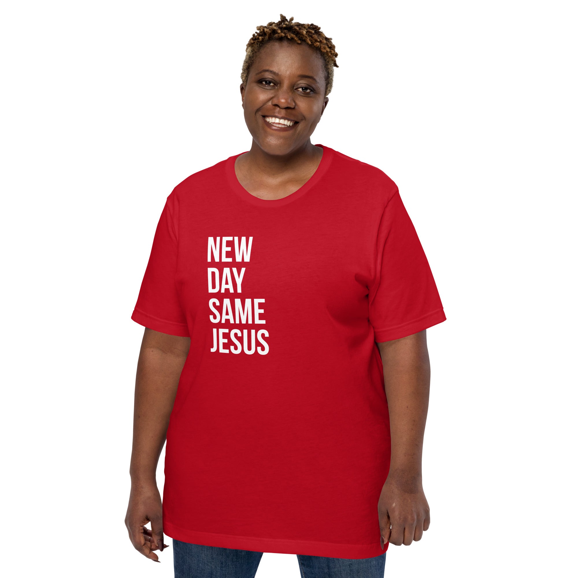 New Day Same Jesus Bella & Canvas Unisex t-shirt