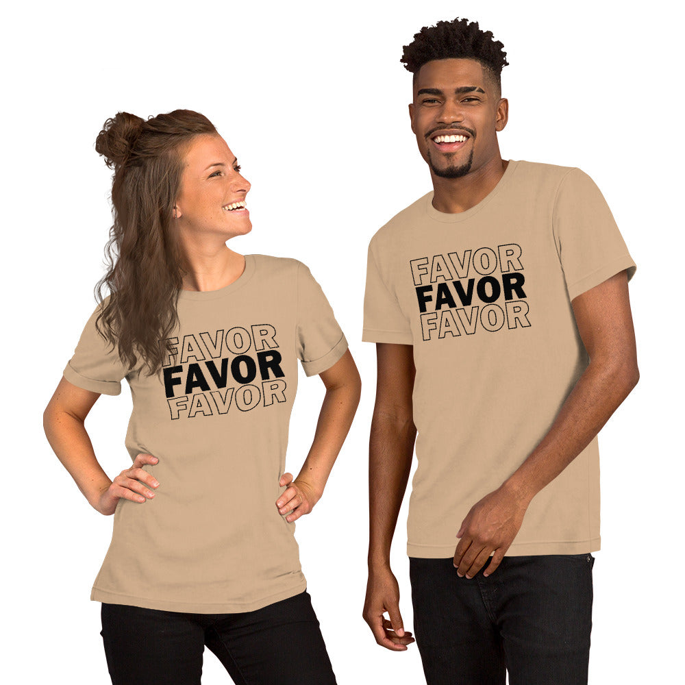 Favor to the Third Power Unisex t-shirt