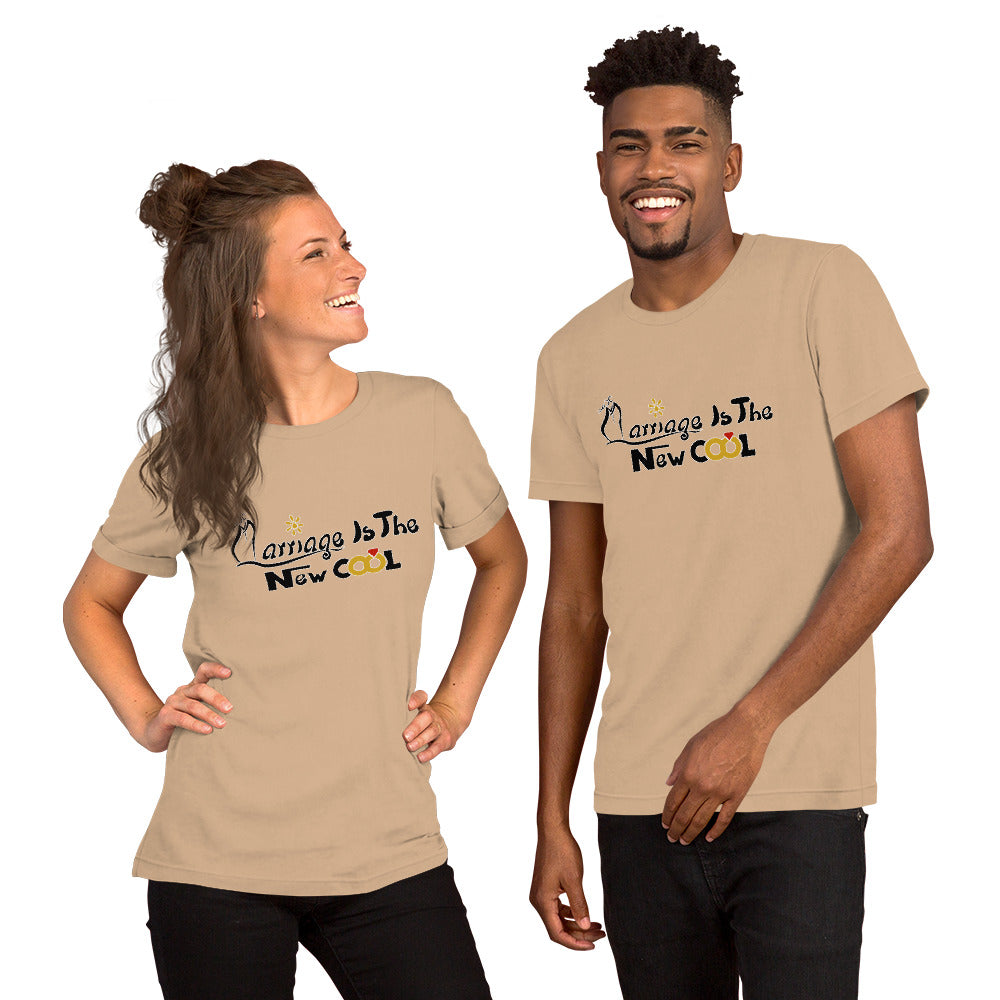 Marriage is the New Cool Unisex Bella t-shirt