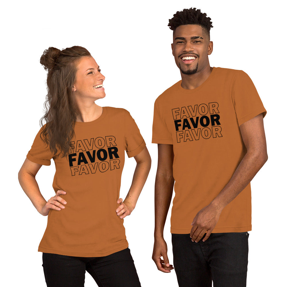 Favor to the Third Power Unisex t-shirt