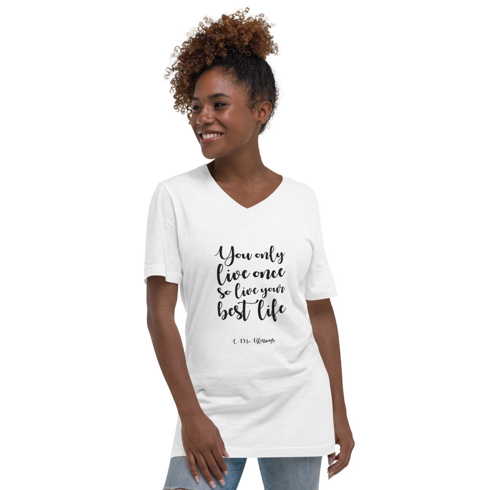 Unisex V-Neck Tee | Bella + Canvas 3005