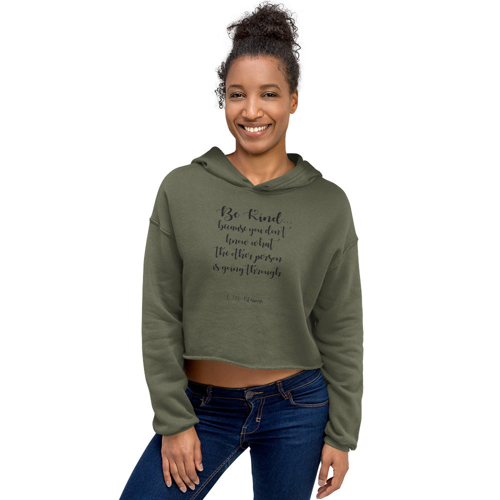 Women's Cropped Hoodie | Bella + Canvas 7502