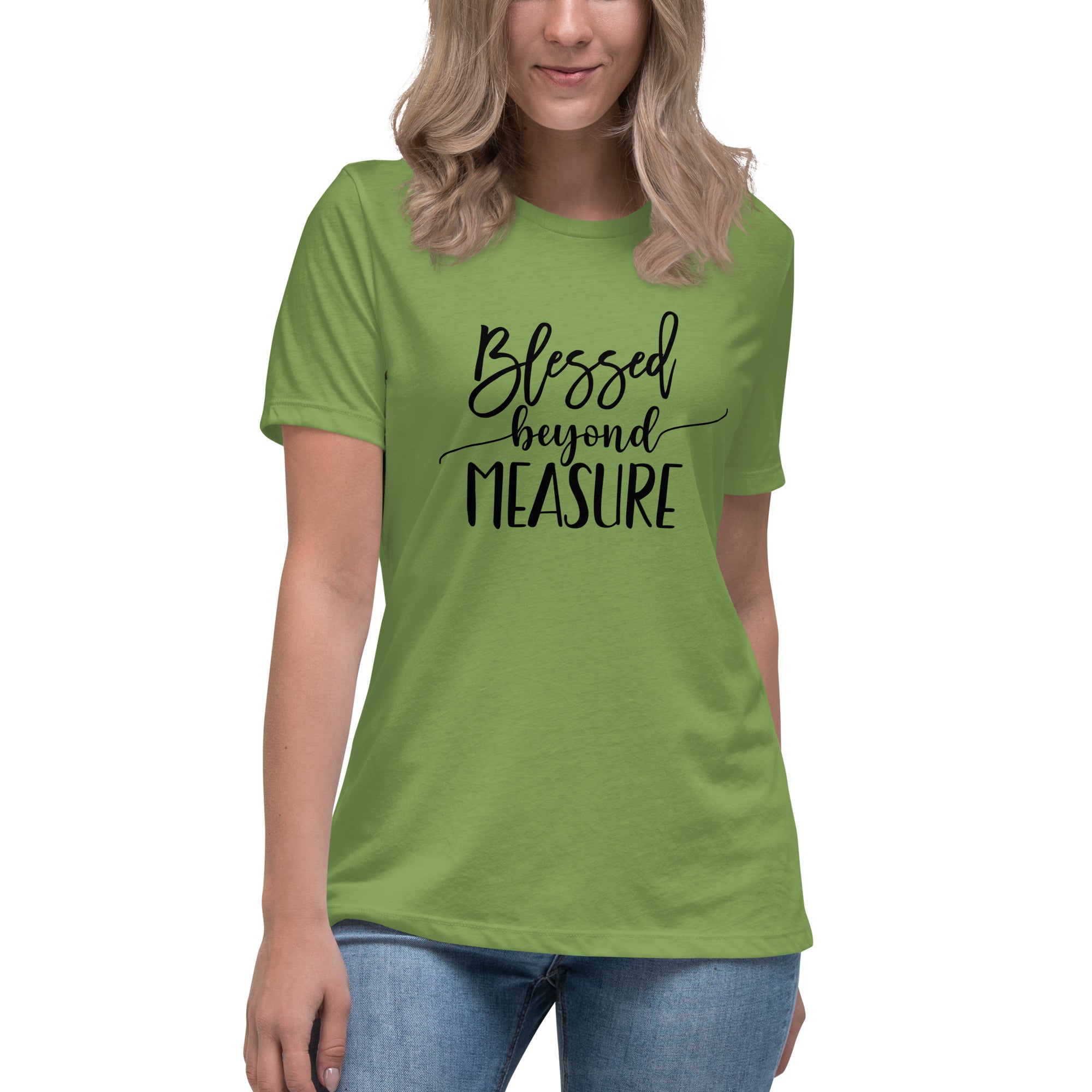 Blessed Beyond Measure Women's Relaxed T-Shirt