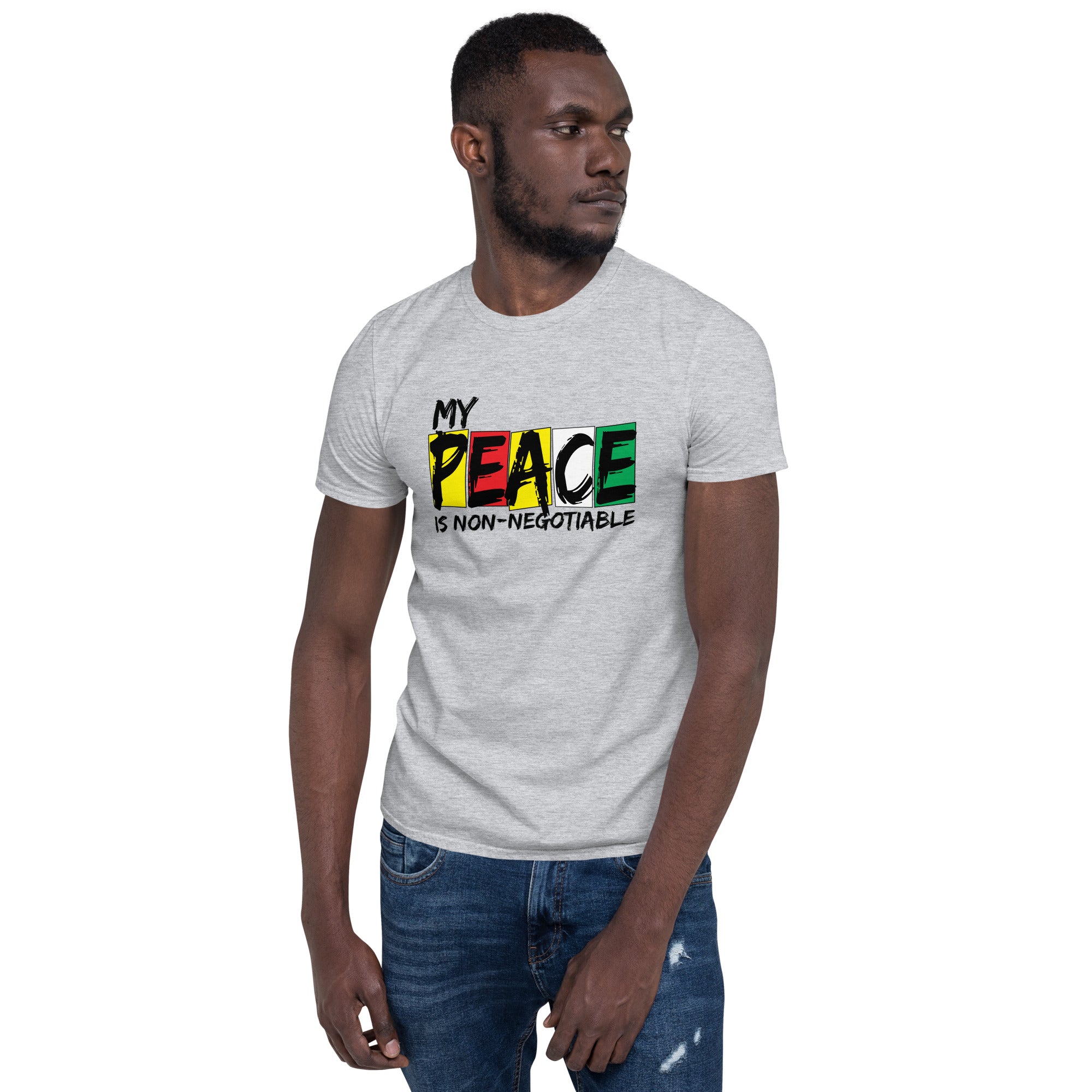 My Peace is Non Negotiable Short-Sleeve Unisex T-Shirt