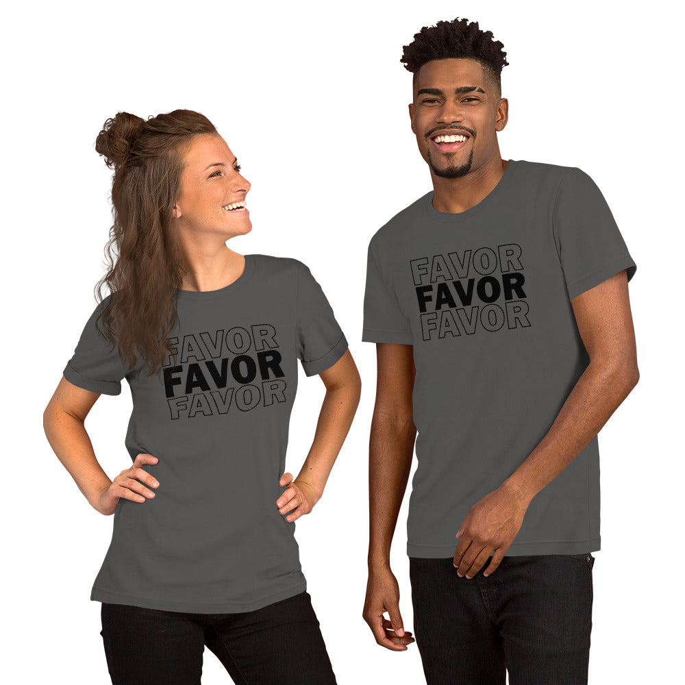 Favor to the Third Power Unisex t-shirt