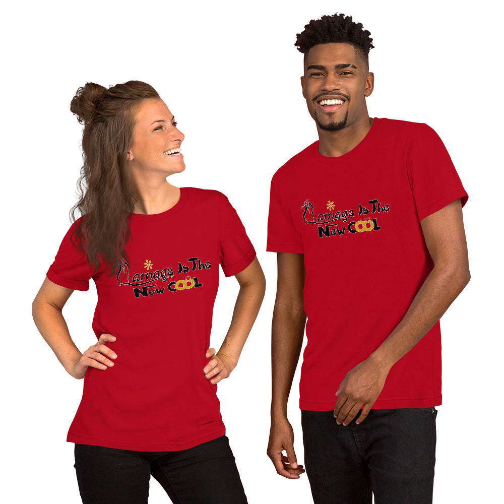 Marriage is the New Cool Unisex Bella t-shirt