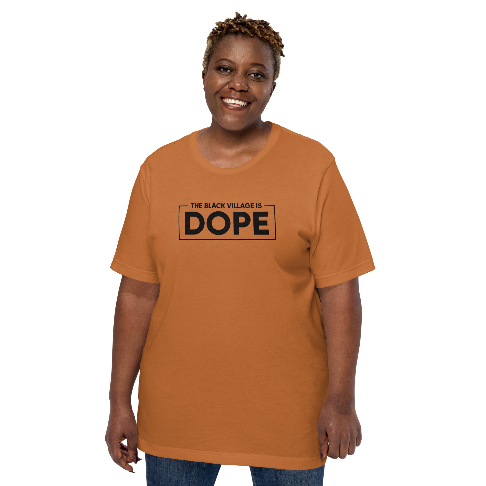 Black Village is Dope Unisex t-shirt